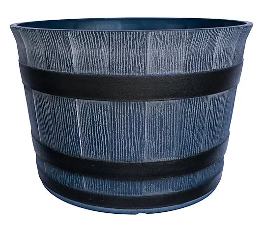 16" Jumbo Single Whiskey Barrel Planter